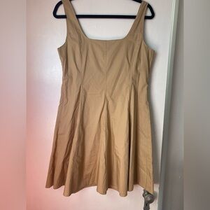 NWT Gap Beige A-Line Mini Dress